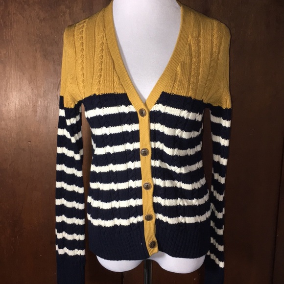 Tommy Hilfiger Sweaters - Tommy Hilfiger Striped Cardigan